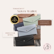 [TOKKI] Personalised Notes Wallet| Personalise With Initials | VDAY GIFT 2026