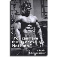 LFFII Arnold Schwarzenegger Good Figure Poster Decorative Painting Canvas Wall Art Living Room Poste