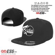Hooker Fishing Snapback Weekend Hat - Hooker Weekend Fishing Hat Fishing Hat Sun Protection Hat