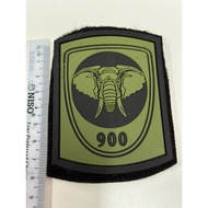 ARMY RUBBER PATCH / RUBBER PATCH 900 / FORMASI 900 / 900 /  EMBROIDERY