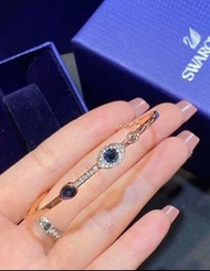 ✨送禮首選✨施華洛世奇經典閃耀惡魔之眼玫瑰金手鐲 | Swarovski Symbolic Evil Eye Bangle|
