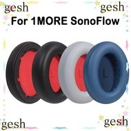 GESH1 1Pair Ear Pads, Replacement Soft Ear Cushion, Repair Parts Protein Leather Foam Sponge Headset