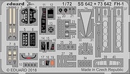 Edudo EDU73642 1/72 FH-1 Phantom Etched Part (For Special Hobby) Plastic Model Parts