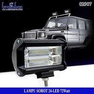 24-LED 72Watt LED Cree Outdoor Light Bar Spotlight