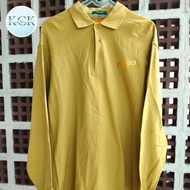 POLO GOLF LENGAN PANJANG KENZO BAJU POLO PRIA HIJAU SECOND