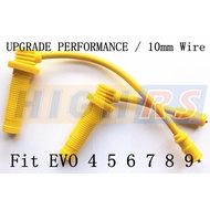 2 PERFORMANCE IGNITION COIL PACKS SPARK CABLE LEADS CONNECT 1996-2006 LANCER EVO 4 5 6 7 8 9 JDM MD3