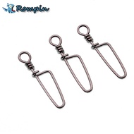 50pcs/lot Coastlock Snap Fishing Barrel Swivel safety snap Swivel Snap 000#-5# fishing swivels