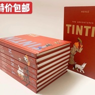 English adventures adventures Hardcover tintin tintin Picture Book Gift Box 1-8 Full Set IV9P