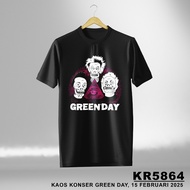 GREEN DAY LIVE THE SAVIORS TOUR 2025 UNISEX CONCEPT T-SHIRTS MEN  S-5XL Men's Sports t shirt