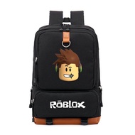 กระเป๋าเป้สะพายหลัง Roblox สำหรับสำหรับสาววัยรุ่นเด็กผู้ชายเด็กๆแล็ปท็อป Bolsa กระเป๋าสะพายไหล่กระเป๋าเป้เดินทางนักเรียน