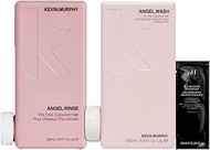 KEVIN MURPHY Angel Wash And Rinse 8.4 FL Oz with pH Labs Ice Blonde Shampoo 10 ml