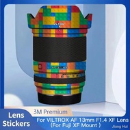 For VILTROX AF 13mm F1.4 XF (For Fuji XF Mount ) Camera Lens Body Sticker Coat Wrap Protective Film