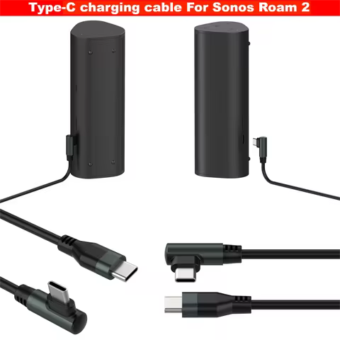 Type-C Charging Cable for Sonos Roam 2 Speaker Box Charger Roam2 Charging Adapter