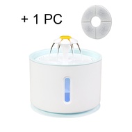 Automatic Cat Fountain Pet Drinking Water Dispenser Electric LED Dog Drinking Fountain Cat Feeder Drink Filter USB Powered Cats