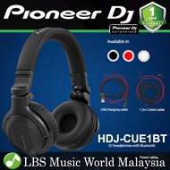 Pioneer DJ HDJ-CUE1BT Dynamic Closed Back On Ear DJ Headphones with Bluetooth (HDJCUE1BT HDJ CUE1BT)