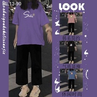 ✴✗☈Sut pelajar tunggal/dua helai perempuan versi Korea pelajar sekolah rendah musim panas baru baju-