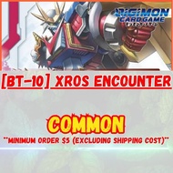 Digimon: BT-10 - Xros Encounter: Common
