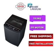 [FREE SHIPPING] Toshiba Greatwaves Washer (10.5kg) AW-DUK1150HM(MG)