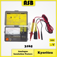 (1pc) Kyoritsu 3165 Analogue Insulation Tester (362002052)
