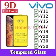 Full Screen Curve Tempered Glass Screen Protector VIVO Y11 Y12 Y15 Y17 Y19 Y20 Y30 Y50 Screen Protec
