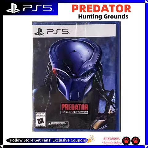 PS5 New Game CD Predator Hunting Grounds Sony Playstation 5 Game Card Disc Playstation5 PS5 Predator