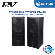 PV Audio 9915 Dual 15-inch 200W Two-Way Speaker System