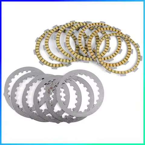Clutch Kit Steel Friction Plates For Yamaha DT230 DT230R DT125E DT125 DT125R DT125X DT200R DT200WR T