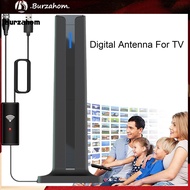 BUR_ Cbs Channel Compatible Tv Antenna Indoor Tv Antenna with Powerful Signal Booster Hd Channels 42