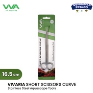 Vivaria Short Scissors Curve 16.5cm - Aquascape Scissors