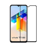 Tempered Glass Vivo T1 5G Full Cover 6D 9D/ 11D/ 21D List Color - Black