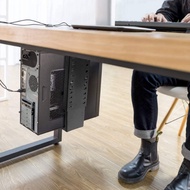 INS recommended⊙_ CPU Holder Under Table Adjustable Wall Mount PC Installation Heavy Duty Wide Holde