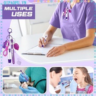 NENTEY Nurse Badge Set, Lanyard Retractable Nurse Pen Pack, Accessories Keychain Portable Nurse Badg