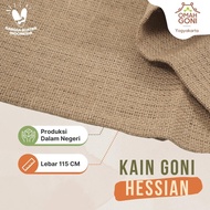 LOKAL Hessian Jute Fabric by the Meter - Local Jute Fabric - Backdrop Props - Craft Materials - New 