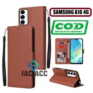 HP FLIP CASE PREMIUMhp FOR SAMSUNG A16 4G LEATHER FLIP CASE PREMIUMhp FOR SAMSUNG A16 4G