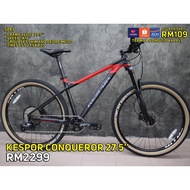 MTB KESPOR CONQUEROR 27.5" (SHIMANO DEORE M6100 1X12)