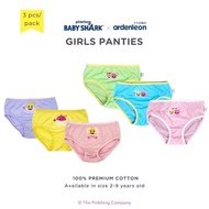 Ardenleon x Pinkfong Baby Shark Girl's Underwear/Girls Panties r