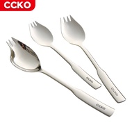 [CCKO] 316 Stainless Steel Stainless Steel Fork Spoon Salad Fork Spoon Snack Fork Spoon Soup Spoon F