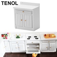 [TENOL] 1/12 Scale Dollhouse Miniature Furniture Kitchen Dining Room Cabinet Cupboard