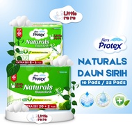 HERS PROTEX Naturals Betel Leaf Women's Sanitary Napkins 23.5cm - 8+2 Pads / 20+2 Pads