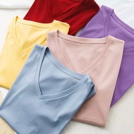 FLASH DIVI BUY 1 FREE 1 PLAIN V-NECKED SHIRT (9-12 Y.O) can fit Adult Extra SMALL SIZE MEN)
