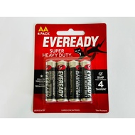 Eveready Super Heavy Duty AA/AAA Battery, 4s