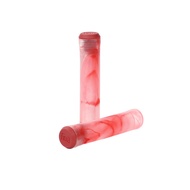 BMX Fiend Team Flangeless Clear/Red 150mm Bicycle Hand Cover