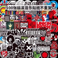 Zhang ROCK ROCK Band Badge Cyberpunk Hip Hop Sticker Flat Guitar