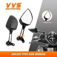 Firefly Motorcycle Ducati Typel Side Mirror For Nmax Aerox Click Universal Foldable