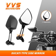 Firefly Motorcycle Ducati Typel Side Mirror For Nmax Aerox Click Universal Foldable Side Mirror Moto