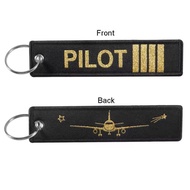 Premium PILOT Keychain Tag - AVIATION
