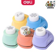 Deli Paper Puncher Various Shapes / Paper Cutting Embossing / Craft Puncher DIY Heart Shape Snow TA9