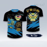 2026 New Year Chinese Lion Dance Dragon Dance Lion T-shirt Lion Dance Team Uniform Men's Short Sleev