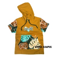 Kizzu Hoodie T-Shirt Printing Premium Cotton 30s Age 1-12 Years Old Hoodie Brown-ggkids