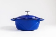 Lodge USA Enamel Dutch Oven, 6 qt., Blue